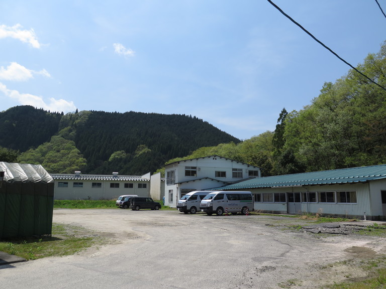 日南町営バス デマンドバス車庫